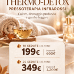 Thermo-Detox Pressoterapia Infrarossi 10 SEDUTE
